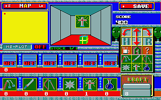 Gorf's Laby atari screenshot